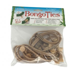 Bongo Ties natur 10er Pack