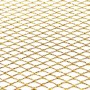 Eyecandy Net Fabric - 4x5,65"  Gold | Pack of 2