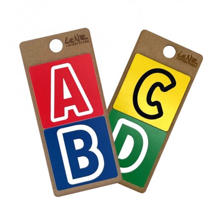Camera ID Tags - Group of items - Tags A+B & C+D
