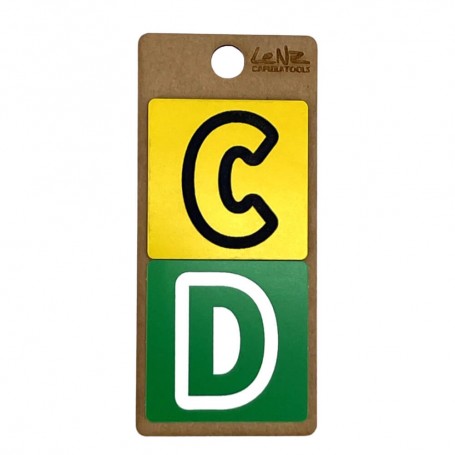 Camera ID Tags Basic Set  C & D-Cam