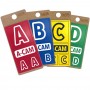 Camera ID Tags - Group of Items - A+B+C+D-Cam