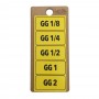 Filter Tags GG 1/8 - 2