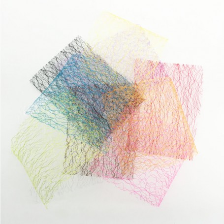 Eyecandy Wave Fabric KIT -  4x5.65" Verschiedene Farben | 10er Pack