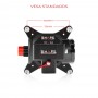 Shape Push Button Vesa Monitor Mount for C-Stand and Baby-Pin